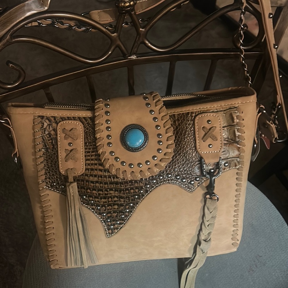 Brand new conceal and carry purse Leather